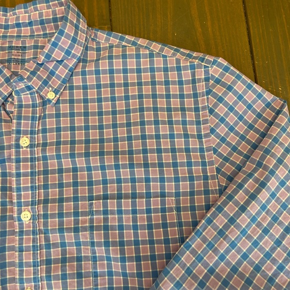 J.Crew Shirt Men’s XL Multicolor Check Light Weight Long Sleeve Button Down - Picture 5 of 16